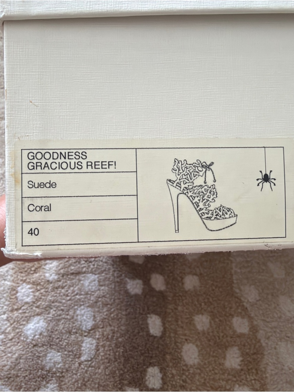 Charlotte Olympia Goodness Gracious Reef Heels sz 40 - Picture 12 of 12